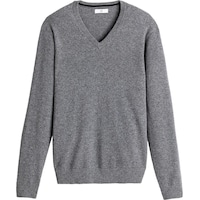La Redoute Collections Pullover mit V-Ausschnitt
