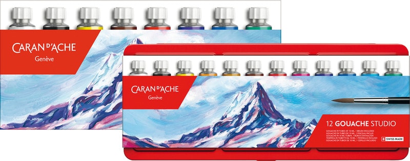 Caran d'Ache Fancolor Gouache (Mehrfarbig 10 ml) kaufen