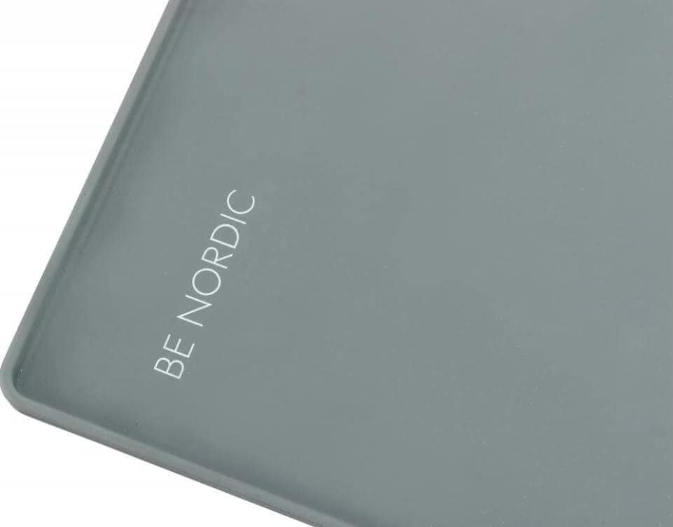 TRIXIE Set de table Be Nordic en silicone - 60 x 40 cm - Gris - Pour chien