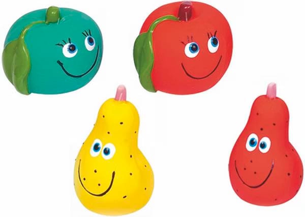 Comparer les prix de Nobby Figurines fruits en latex, 5 - 6 cm, assorties, Jouets pour chien
