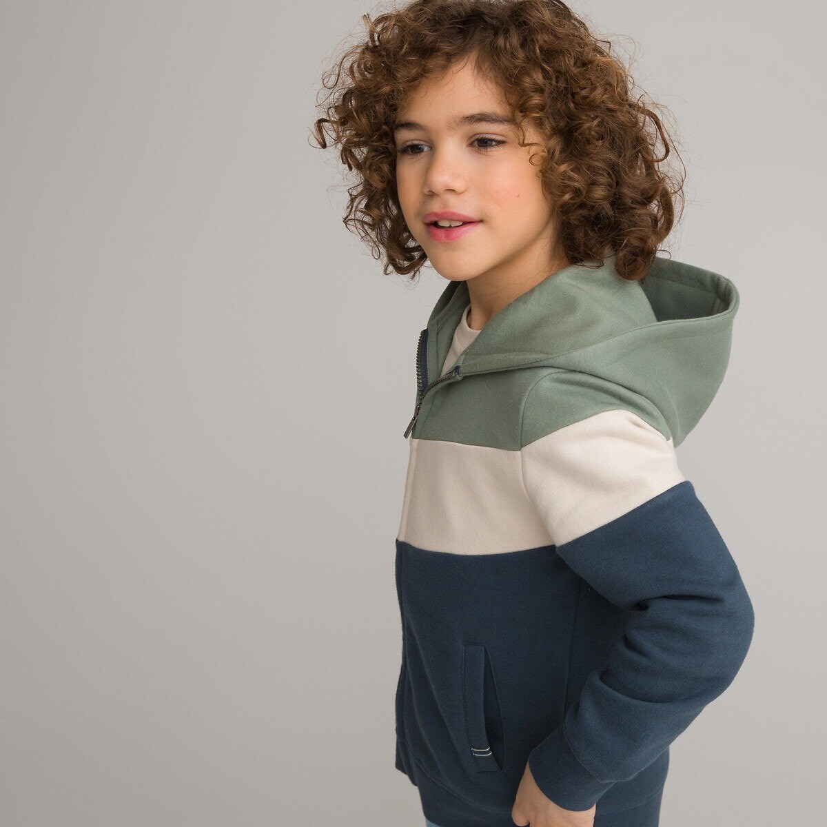La Redoute Collections Kapuzensweatjacke mit Reissverschluss (116) Galaxus