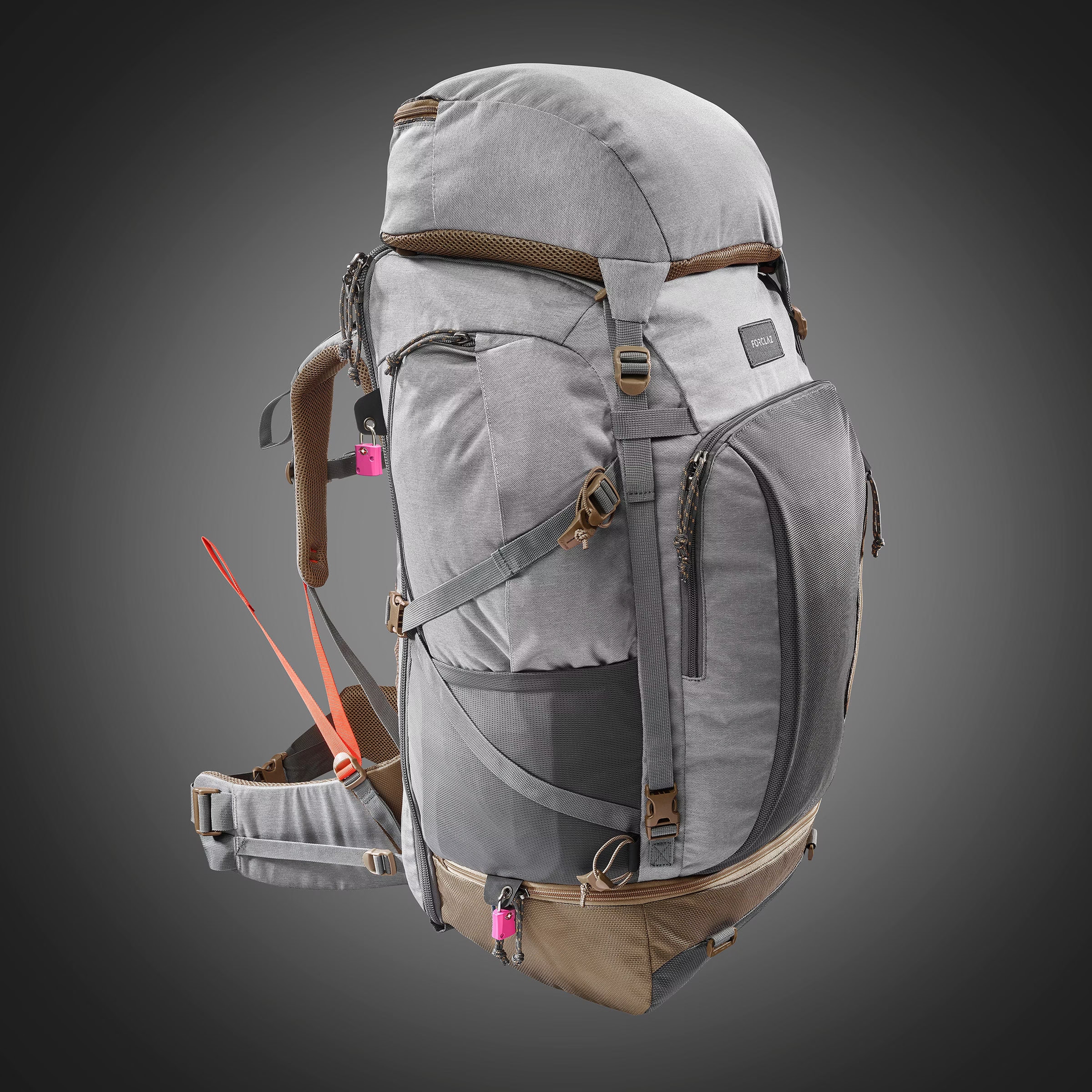 Forclaz rucksack travel 500 70 liter damen clearance