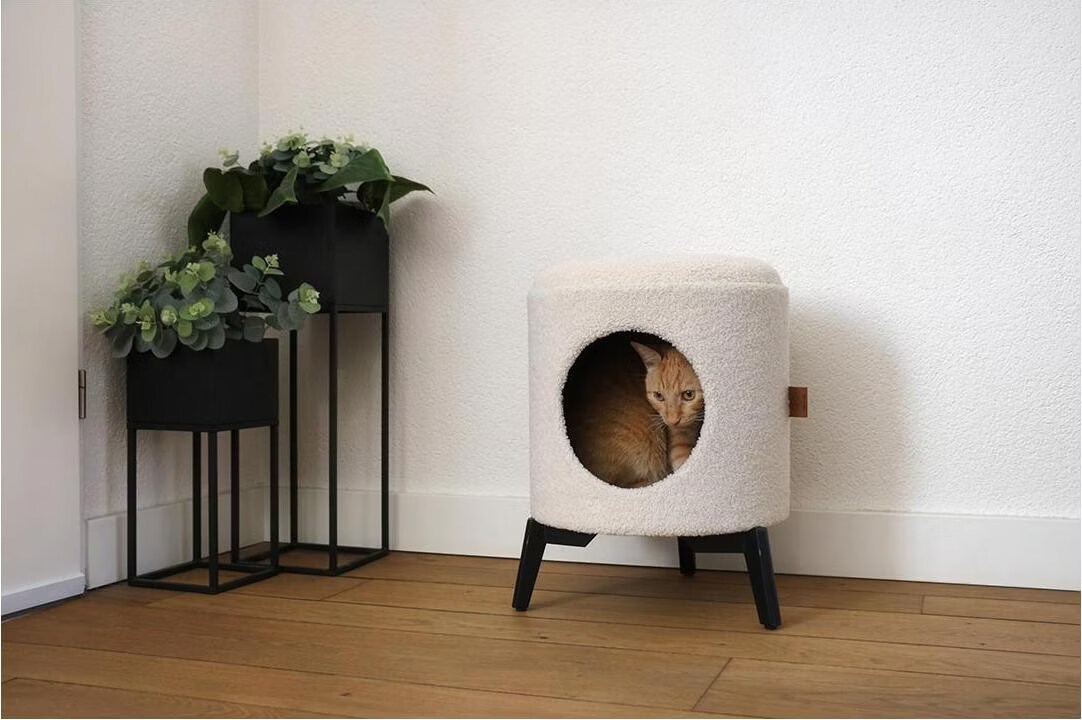 Europet Bernina D&D HOME Grotte pour chat Jean noir