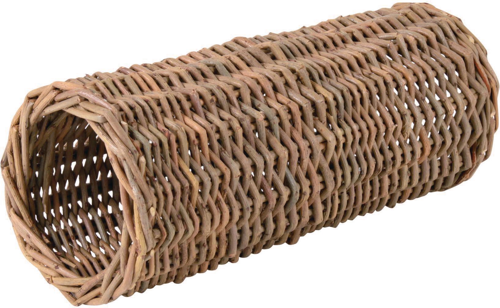 Comparer les prix de Trixie Tunnel pour rongeurs Willow S 10x25cm, Équipement cage pour rongeurs