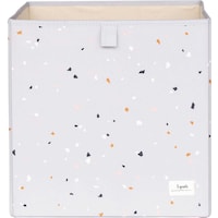 3 Sprouts RC Toy Box dotted light grey