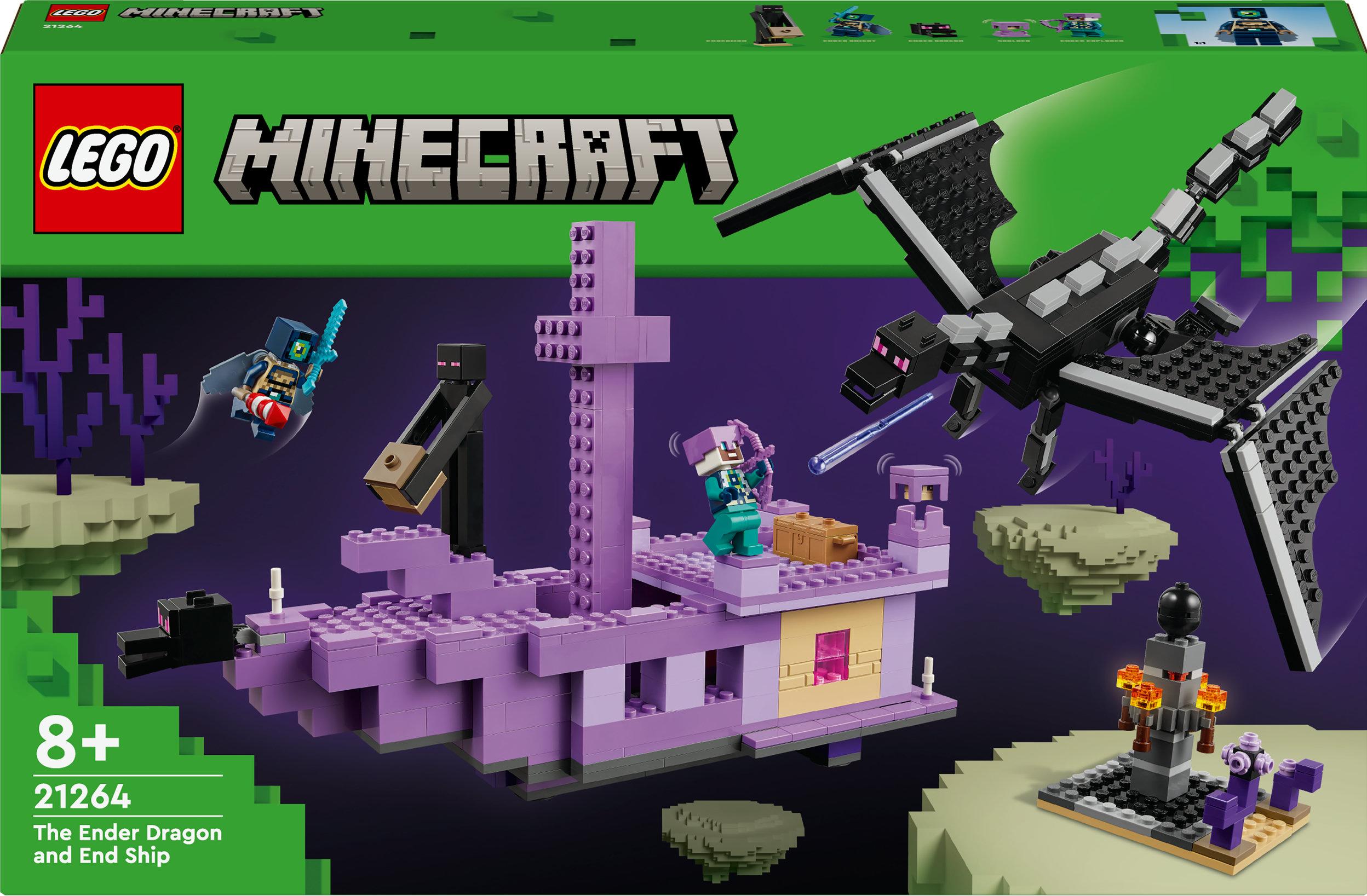 LEGO Der Enderdrache und das Endschiff 21264 LEGO Minecraft Galaxus