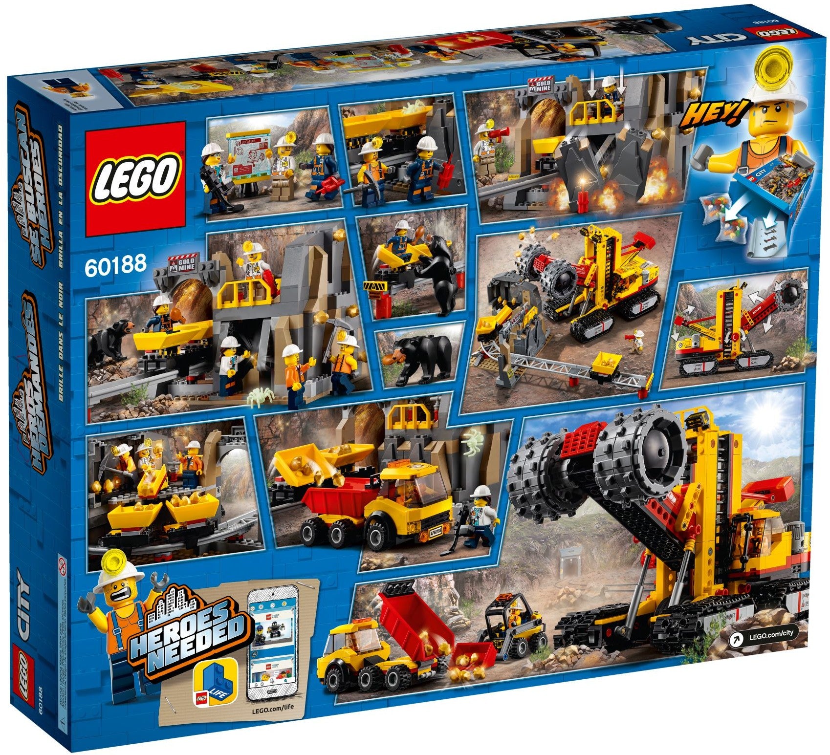 LEGO Mining professionals at the extraction site 60188 LEGO City Galaxus