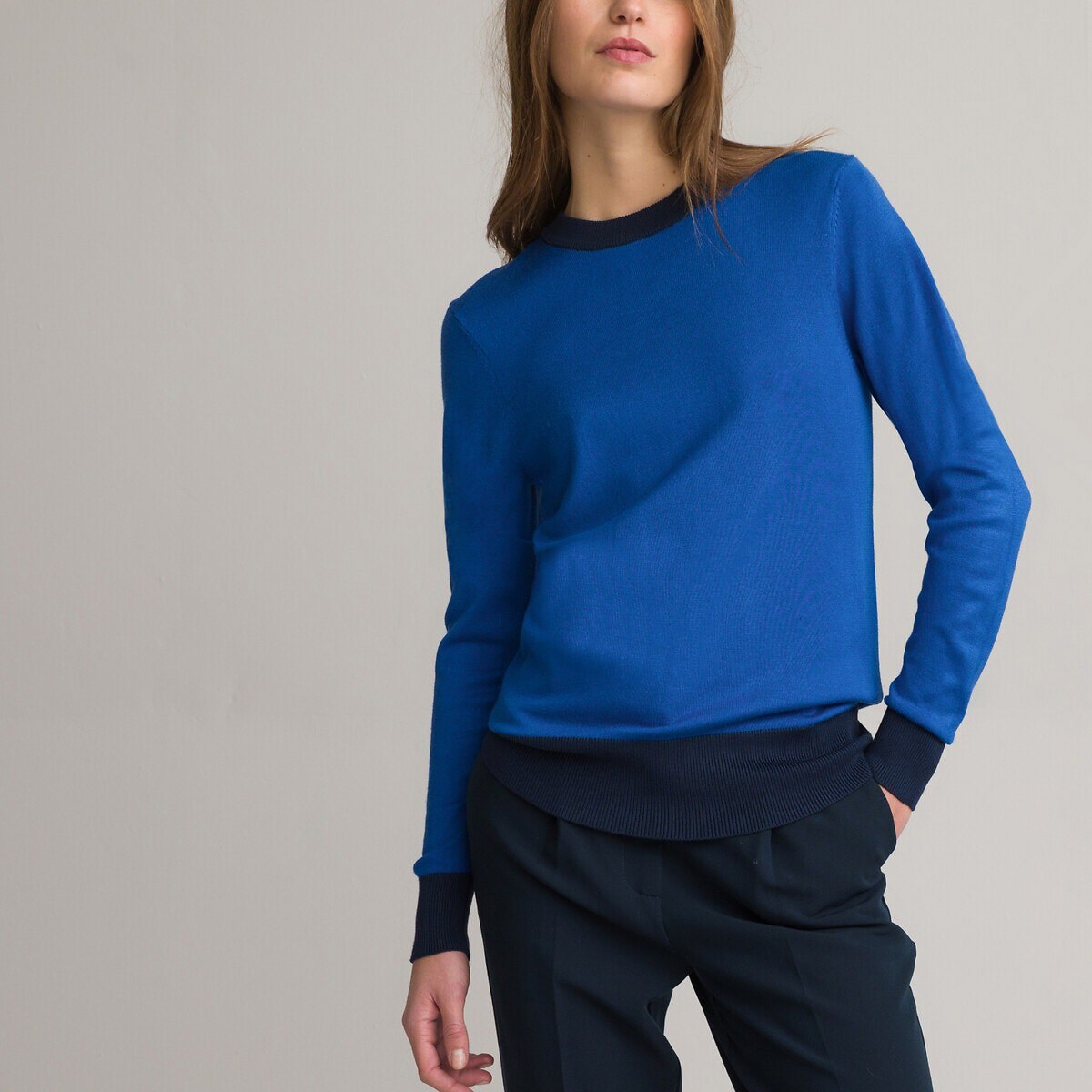 La Redoute Collections Zweifarbiger Feinstrickpullover (M) Galaxus