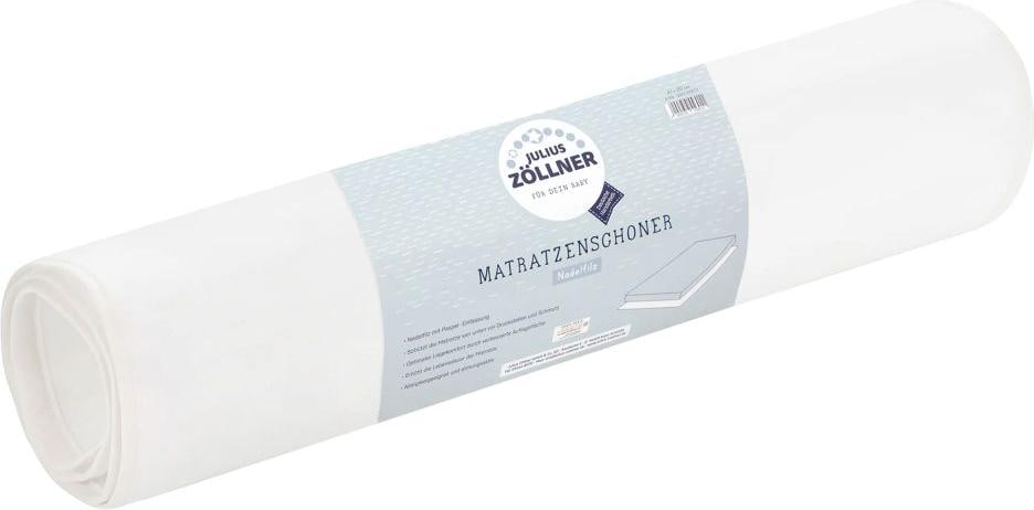 Julius Zöllner, Fixleintuch Babybett, Betteinlagen Matratzenschoner Nadelfilz mit Paspeleinfassung 70 (70 x 140 cm)