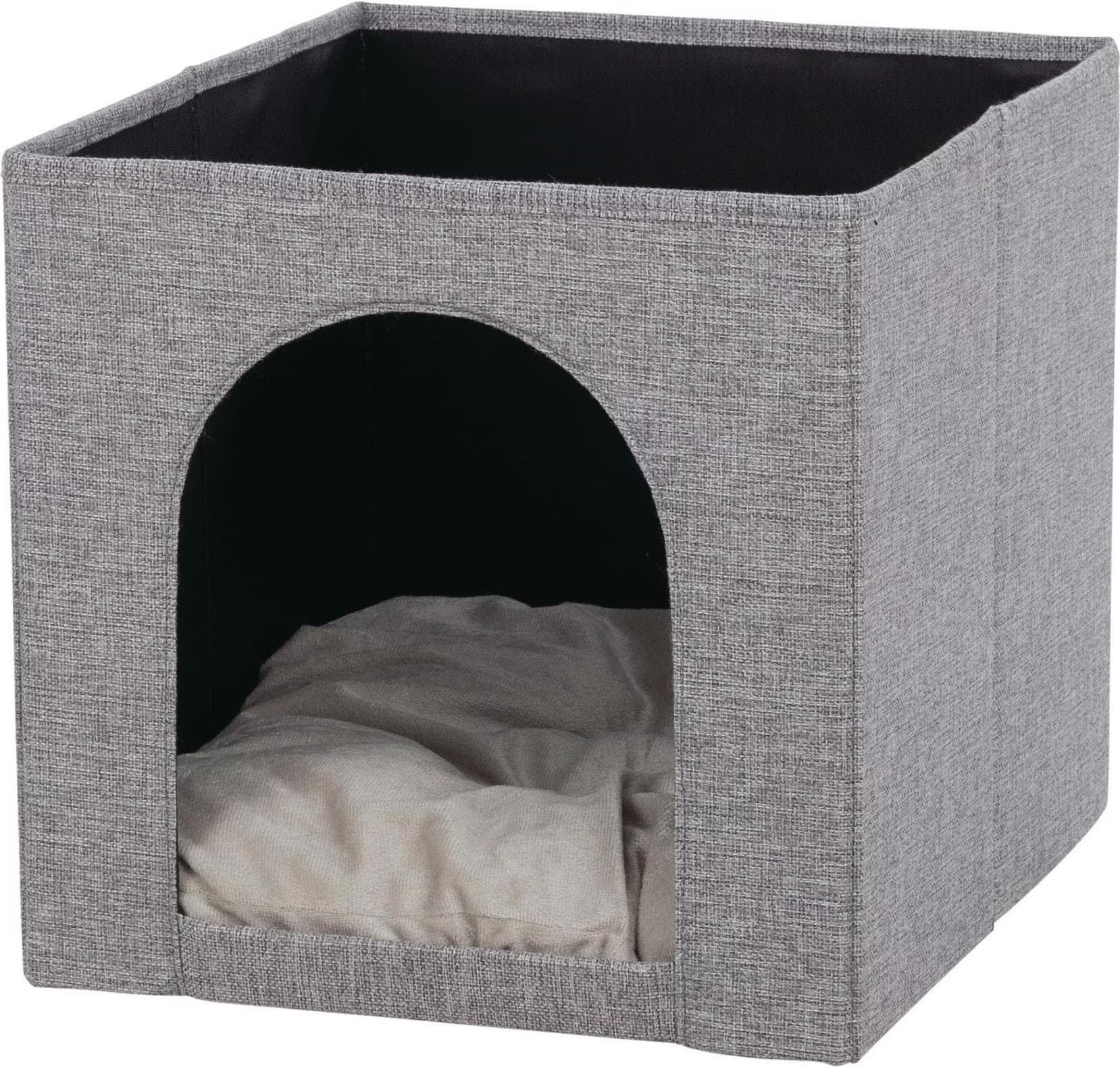 Meilleurs prix pour trixie abri douillet ella pour étageres - 33x33x37cm - gris - pour chat
