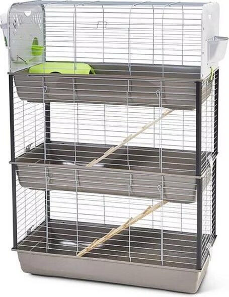 Comparer les prix de Savic Caesar 3 Triple Knock Down, pliable, 100 x 50 x H 143 cm, Cage + enclos