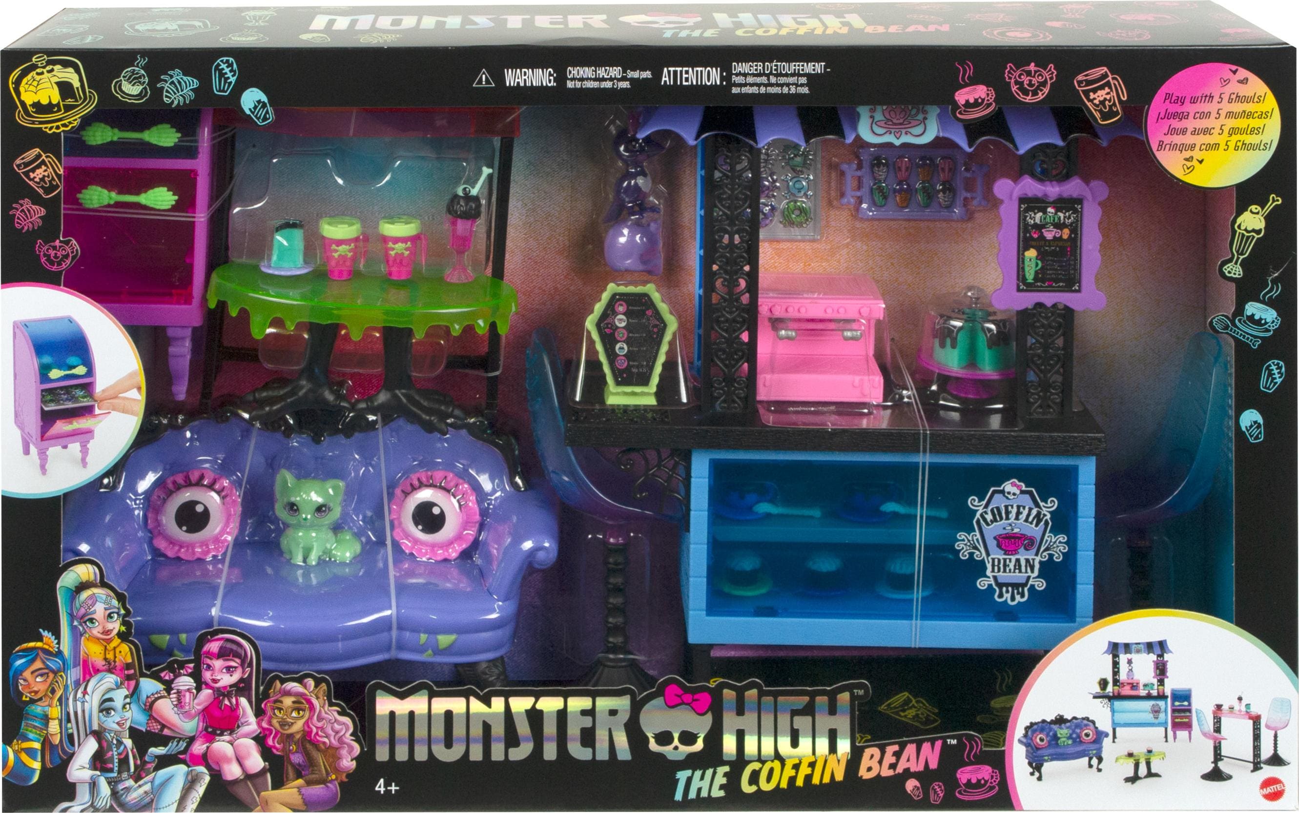 Monster high cafe set clearance