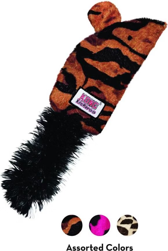 KONG Cat Kickeroo Mouse (Jouets avec herbe à chat), Jouets pour chat