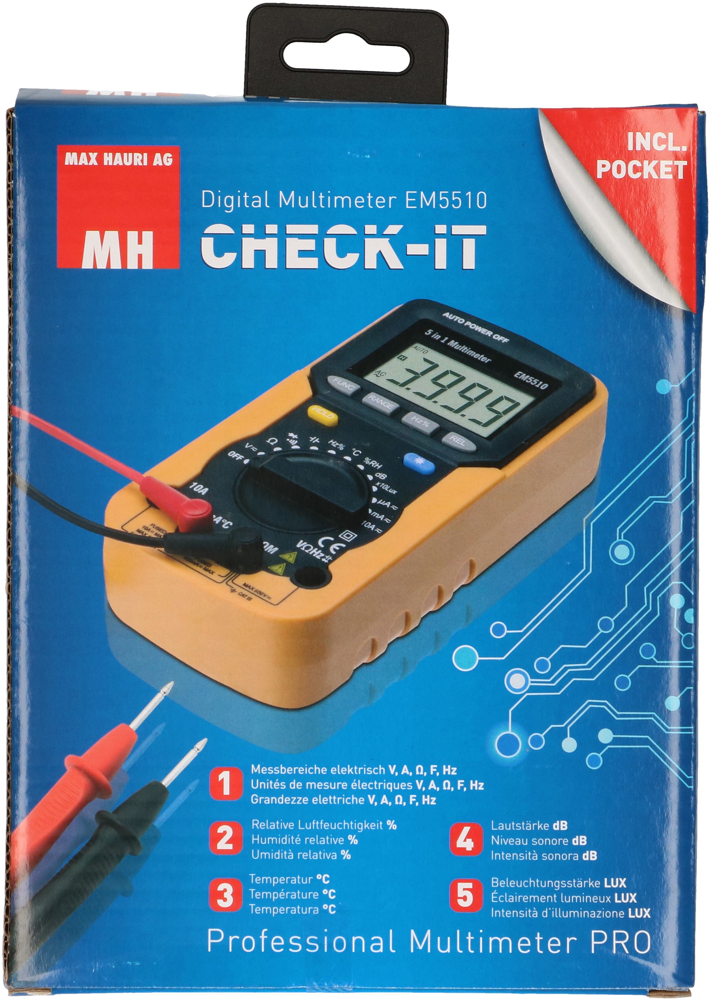 Max Hauri Digitales Messgerät EM5510 kaufen GN7218