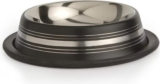 Meilleurs prix pour Beeztees BZ CUELLE EN ACIER INOXYDABLE BANDE NOIR (0.18l), Gamelle