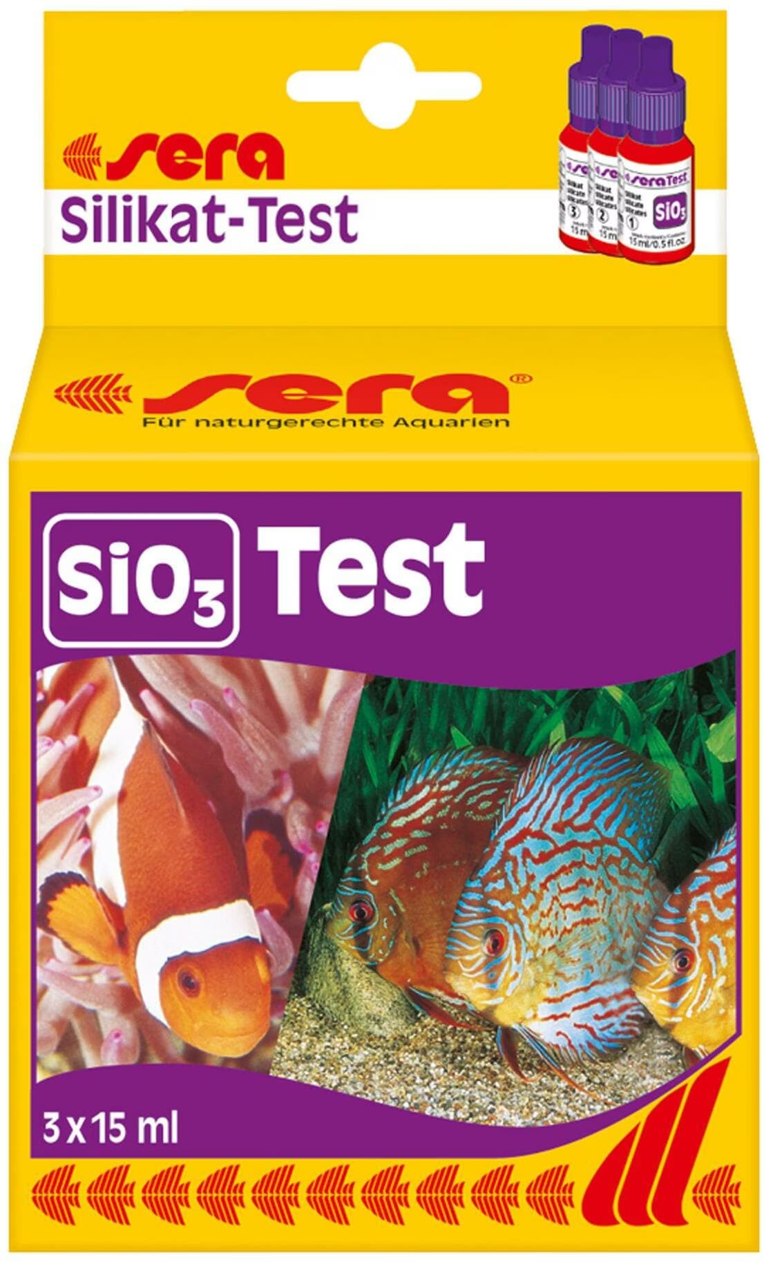 Meilleurs prix pour Sera Test au silicate - Test au silicate (SiO3) 15 ml (Nettoyage de l'aquarium), Entretien de l'aquarium