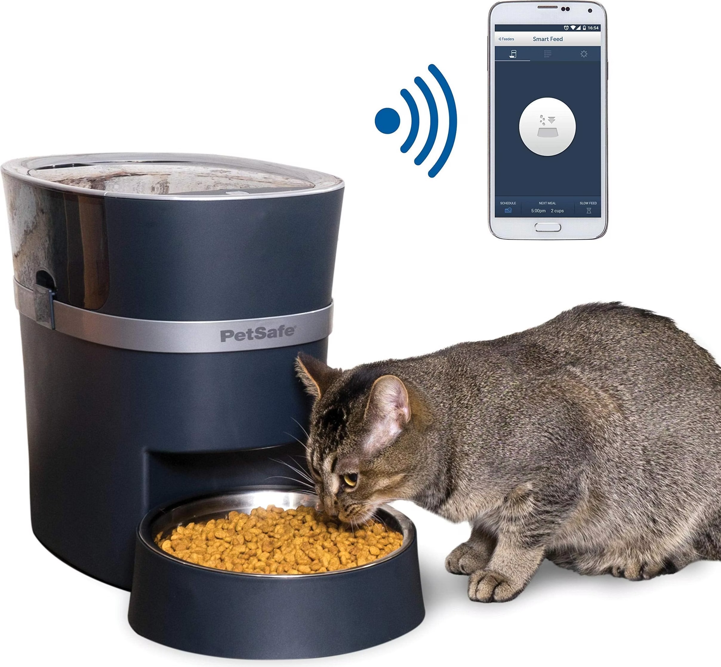 Distributeur de croquettes connecté - Smart Feed Petsafe