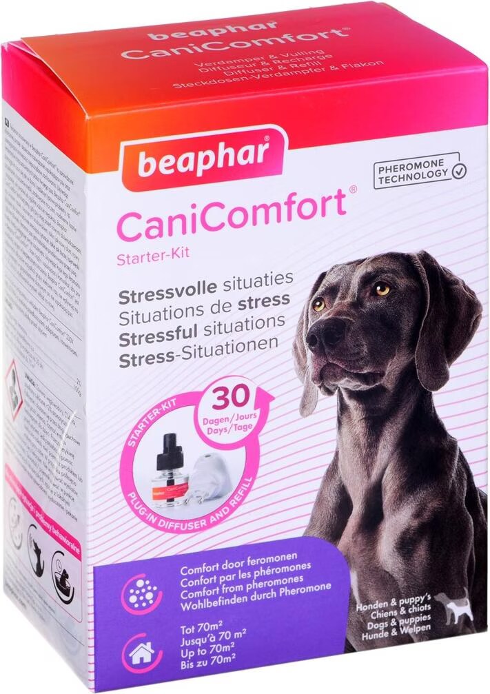 Anti-stress Chien – Canicomfort Diffuseur de phéromones + recharge - 48 ml