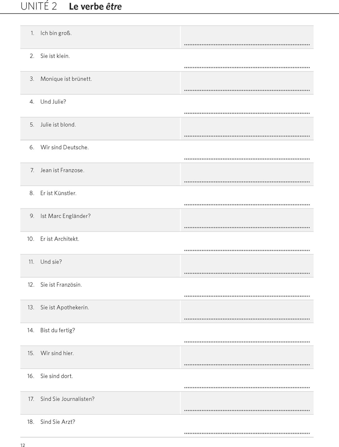 Sentence by sentence French A1 (German, French, 2024) Galaxus