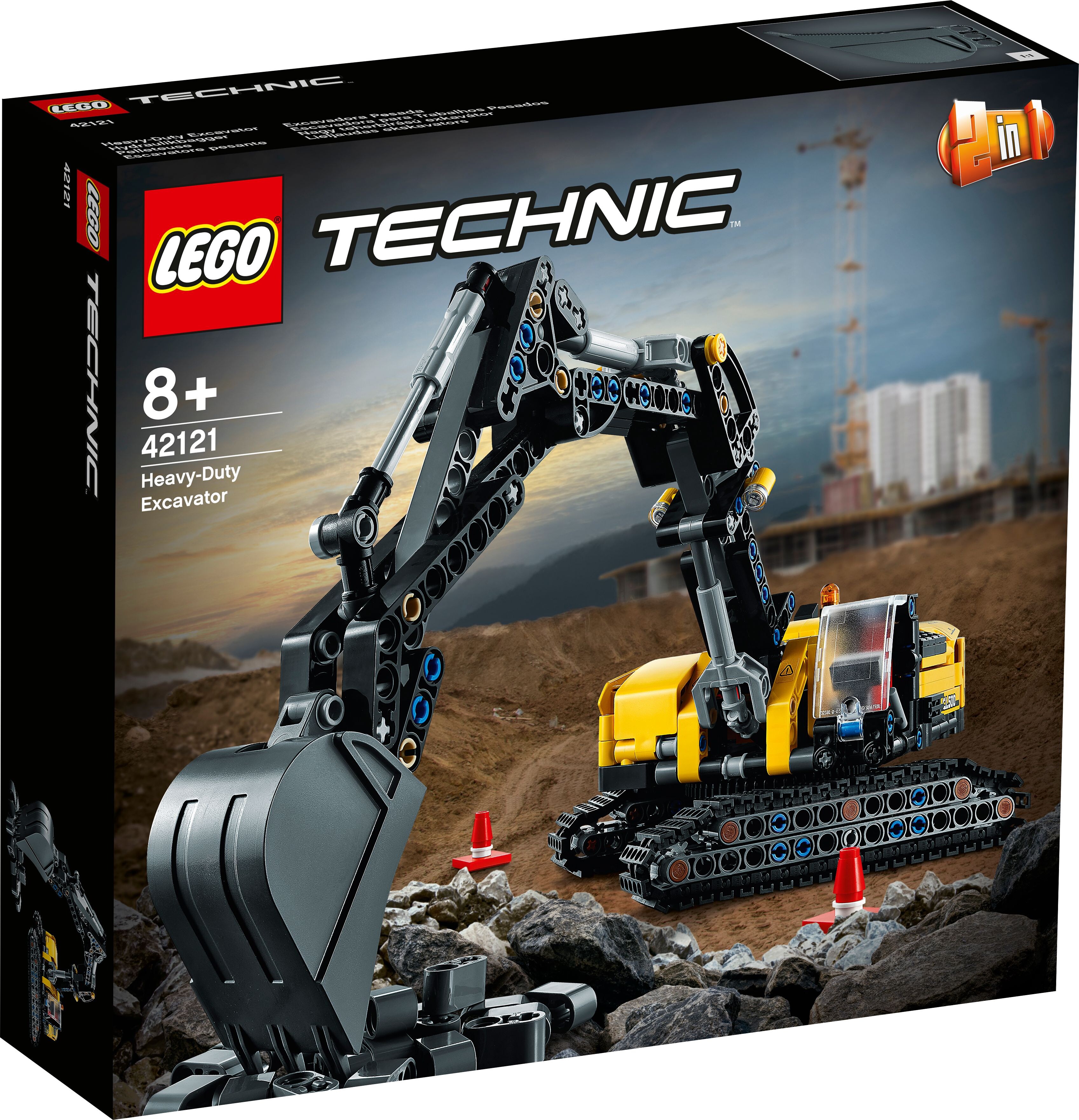 LEGO Hydraulic excavator 42121 LEGO Technic buy at Galaxus