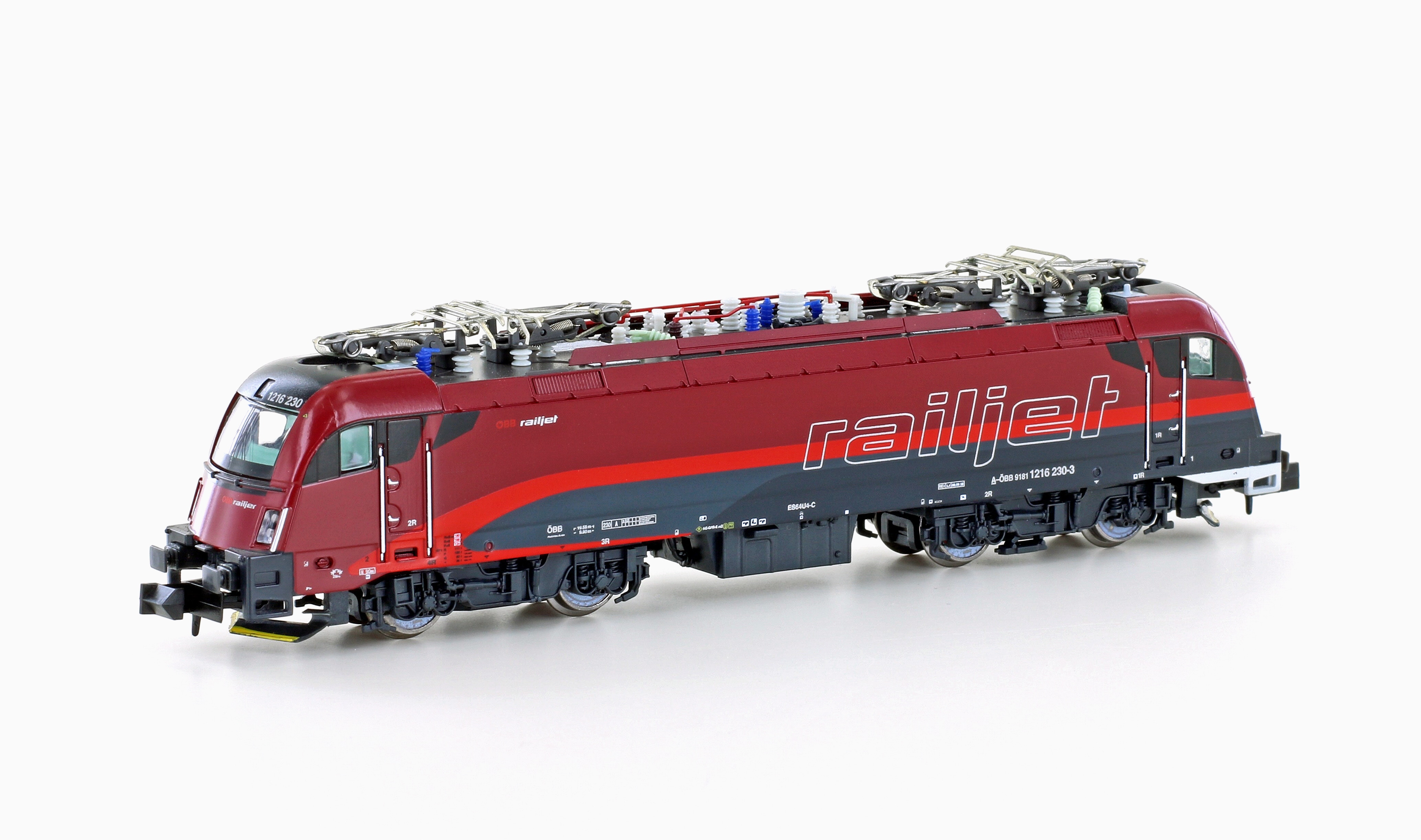Hobbytrain E-Lok Rh 1216 Taurus ÖBB Railjet Ep.VI (Spur N) Galaxus