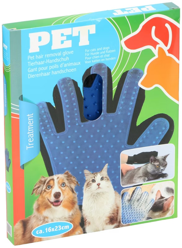 Lot De 2 Gant Anti Poils Animaux Amélioré, Gant De Toilettage Chien Chat Réutilisable, Gant Pour