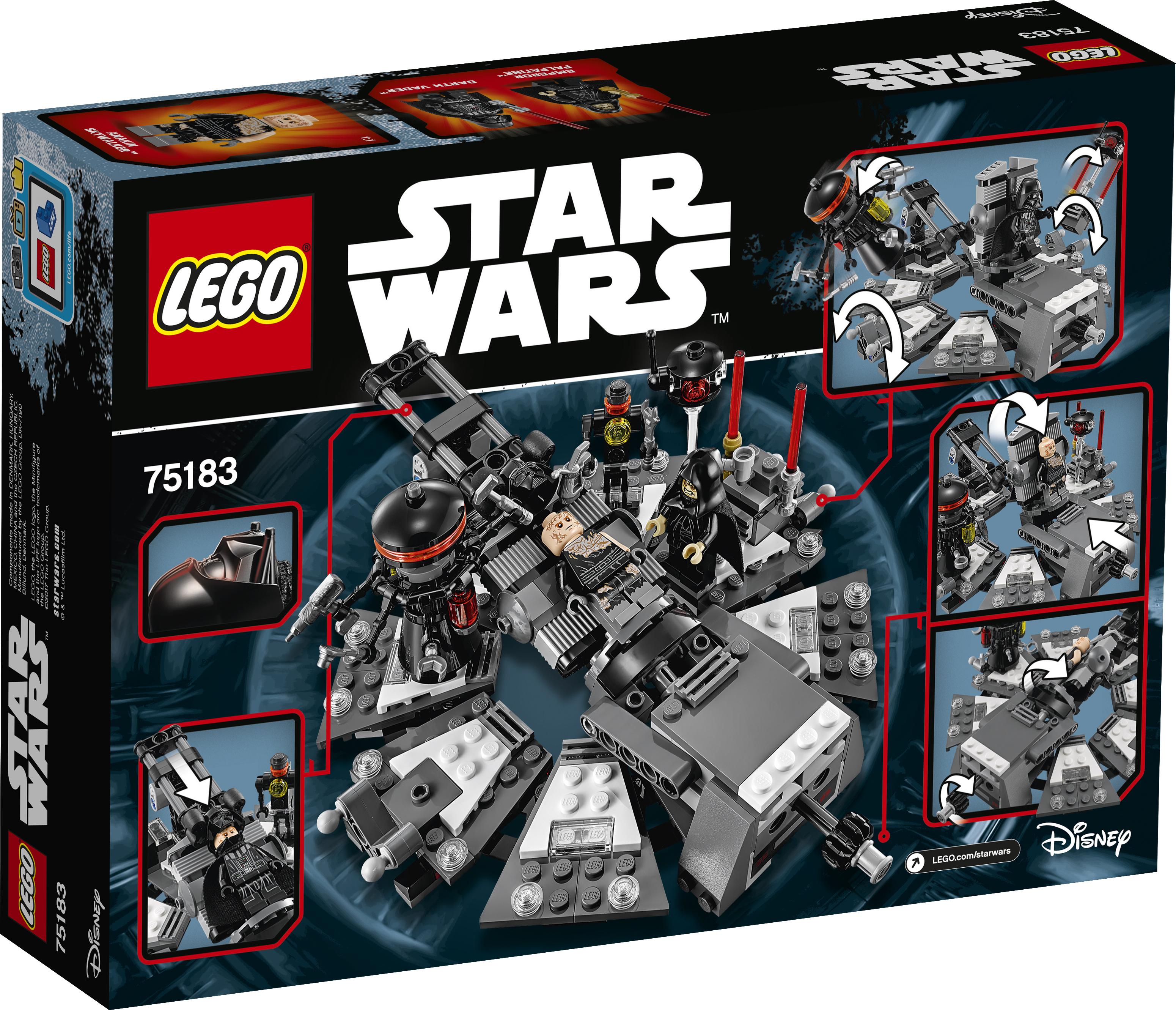 Darth vader transformation lego target 2025