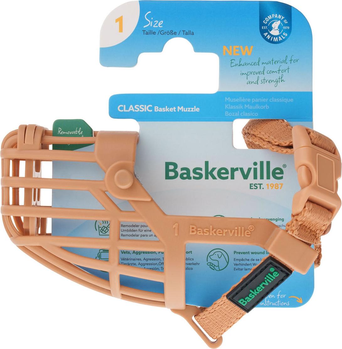 Meilleurs prix pour Baskerville - Muselire pour chiens CLASSIC (5, Chien), Collier + laisse