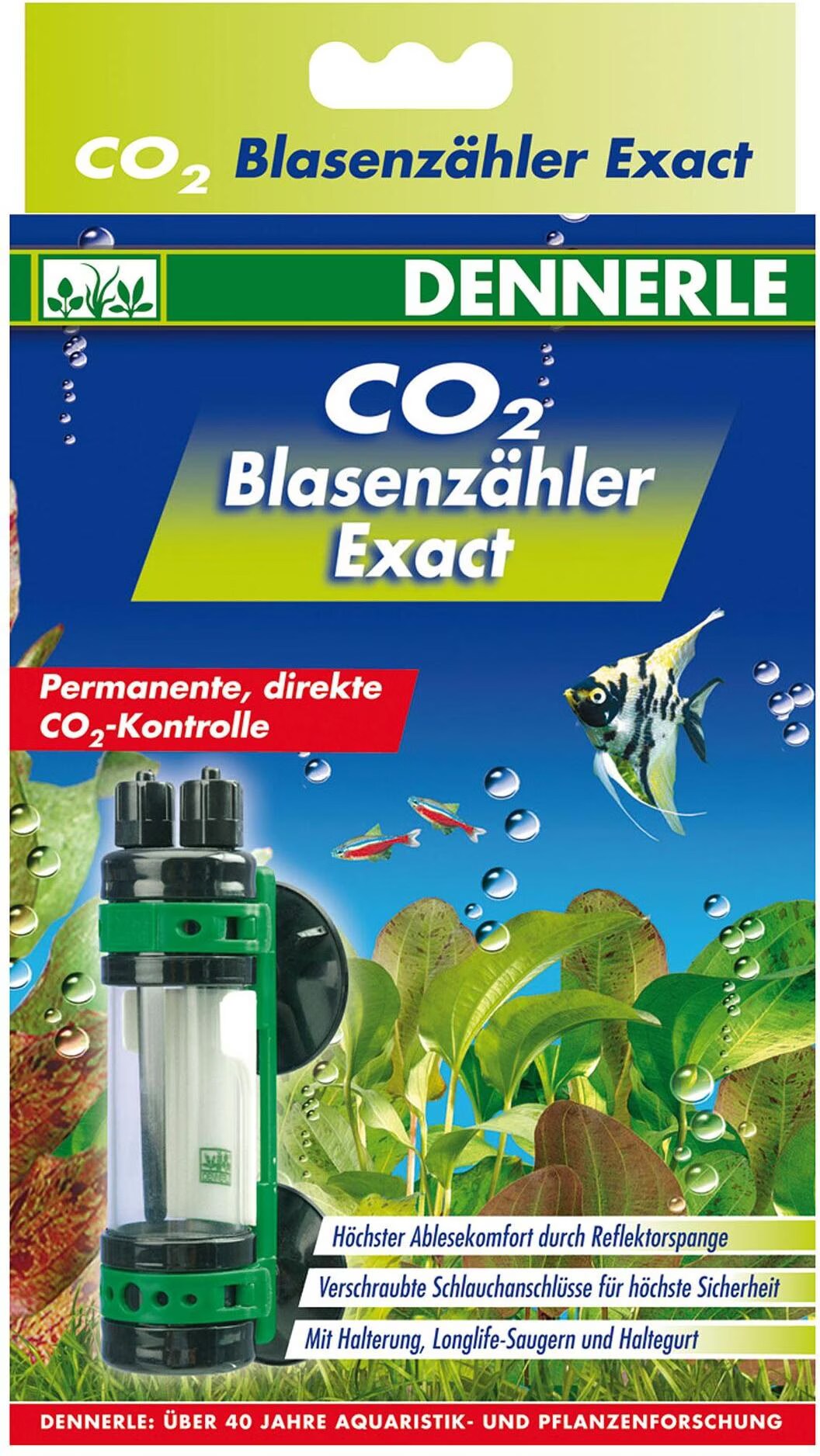 Dennerle Compteur de bulles de CO2 Exact, Entretien de l'aquarium