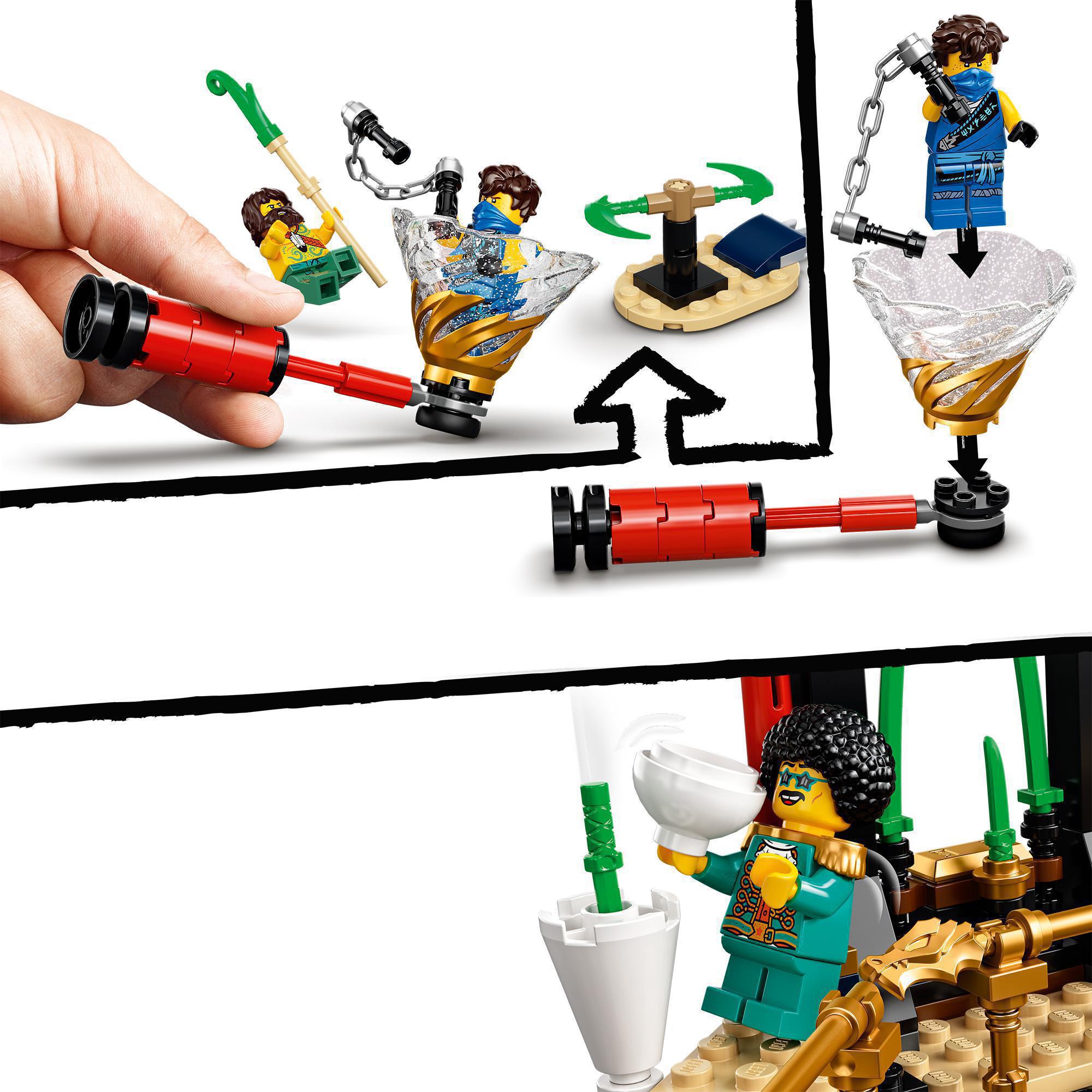 Lego ninjago tournament of elements 71735 clearance