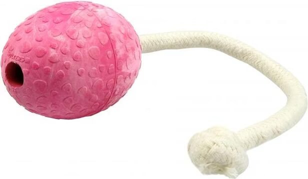 Wolters Jouet pour chien Oeuf d'autruche avec corde, M (Jouets pour chiens), Jouets pour chien