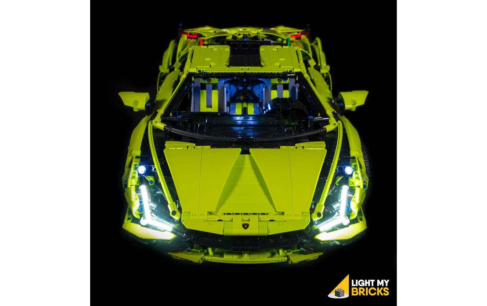 Light my bricks LED light set for LEGO Lamborghini Sian FKP 37 Galaxus
