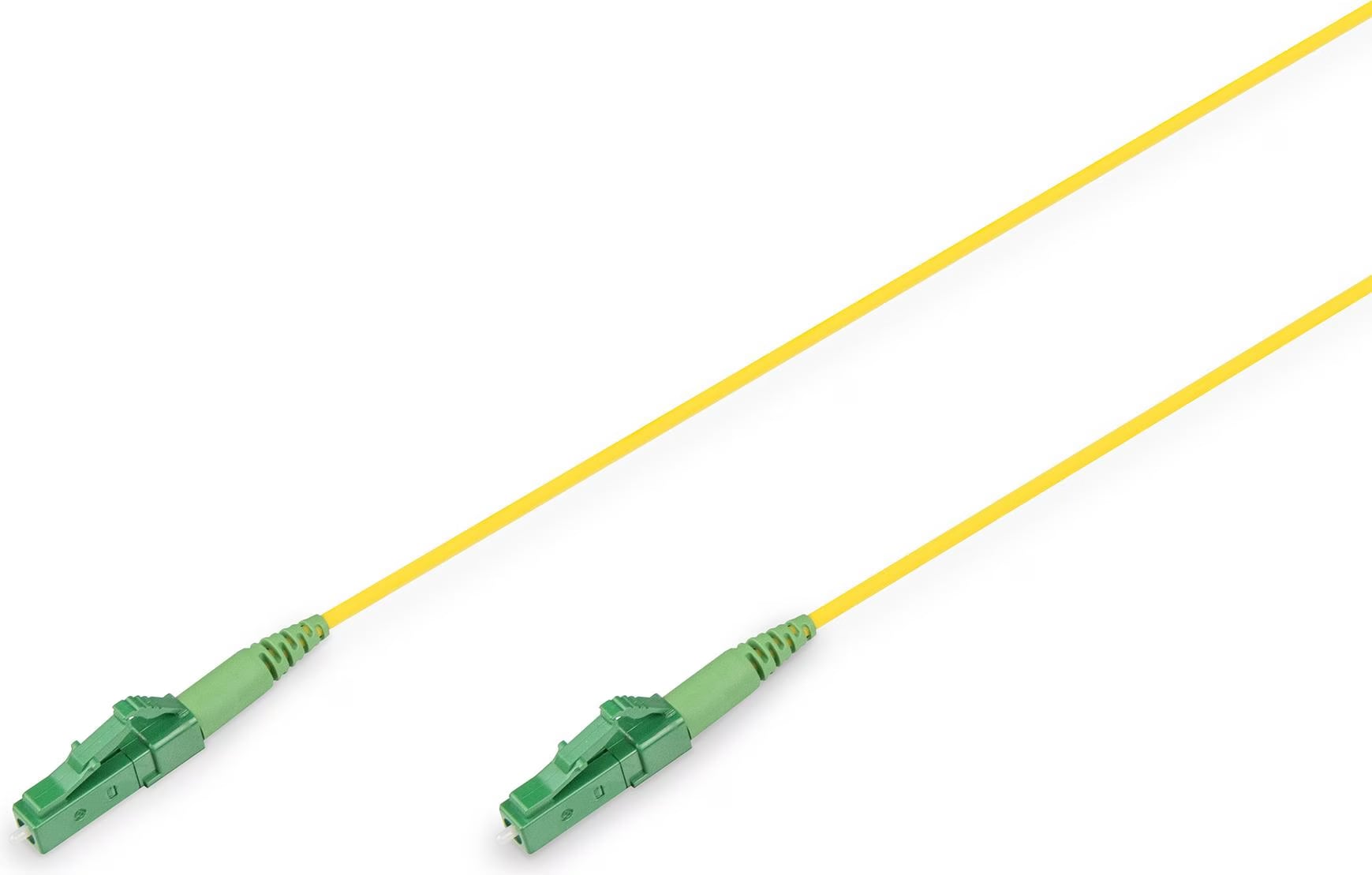 Cavo Patch Fibra Ottica LC/APC-SC/APC Monomodale 20cm Con Adattatori