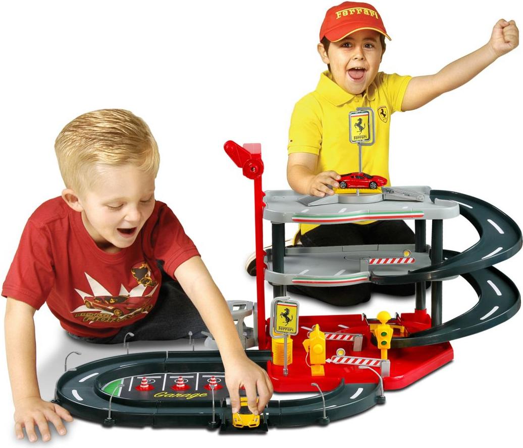 Bburago Ferrari parking garage buy at Galaxus