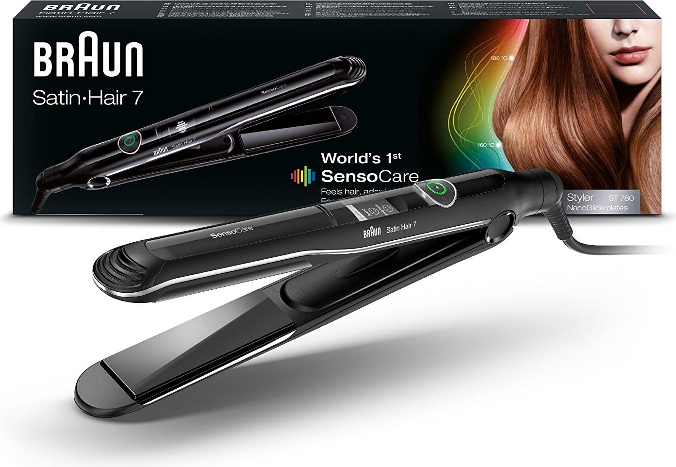 Braun Satin Hair 7 SensoCare ST780 Straightening iron Galaxus