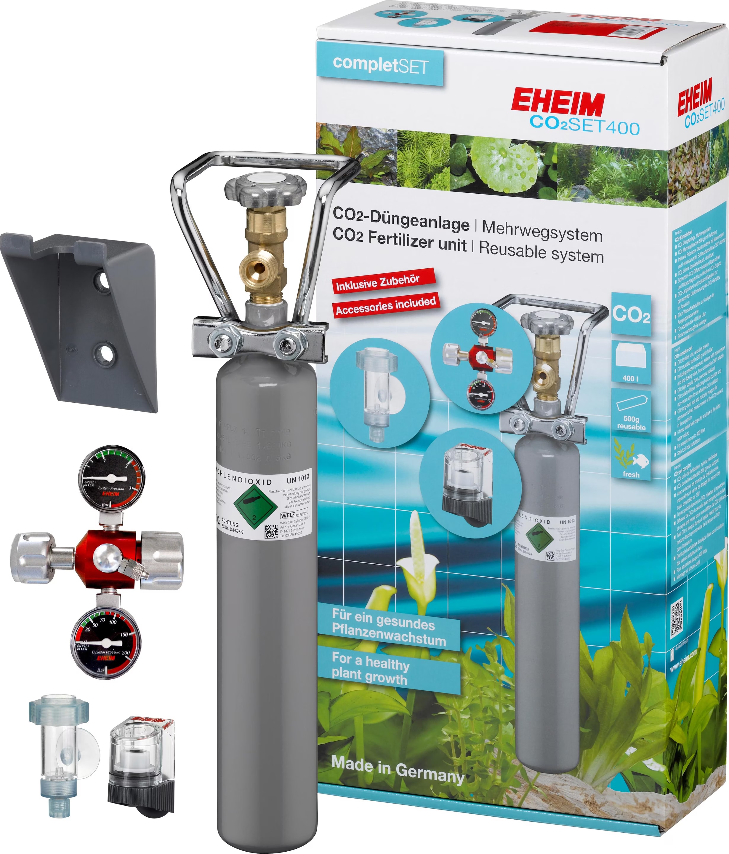 Meilleurs prix pour Eheim Set400 Complete Co2 4 Kg