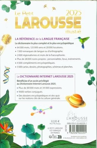 Le Petit Larousse illustré 2025 Larousse Dictionnaire Le petit Larousse illustré 2025 - buy at Galaxus