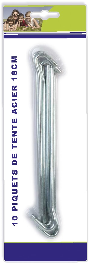 Winfun 10 Zeltheringe aus Stahl 18 cm kaufen
