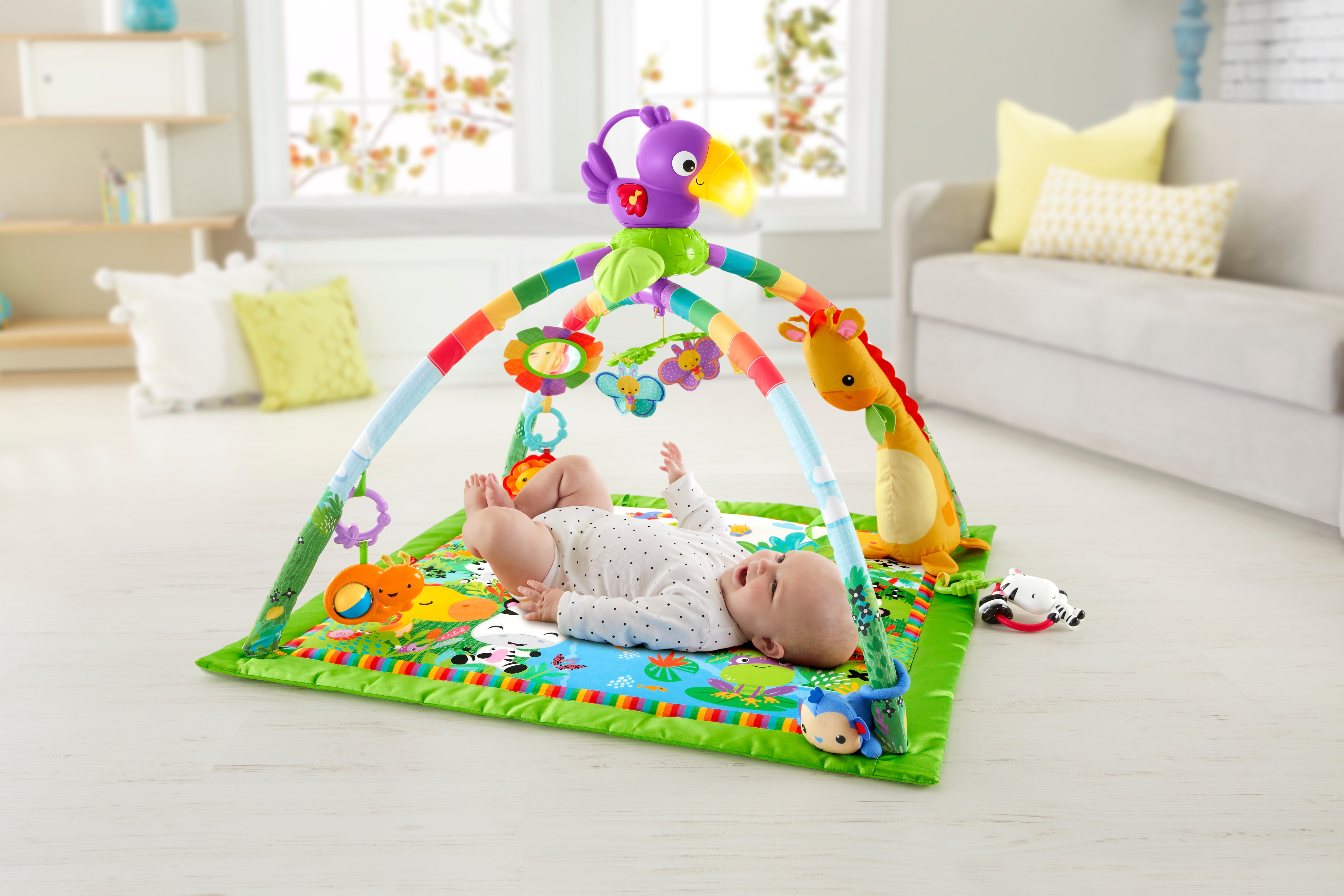 Fisher Price Rainforest Music Lights Deluxe Gym buy at Galaxus