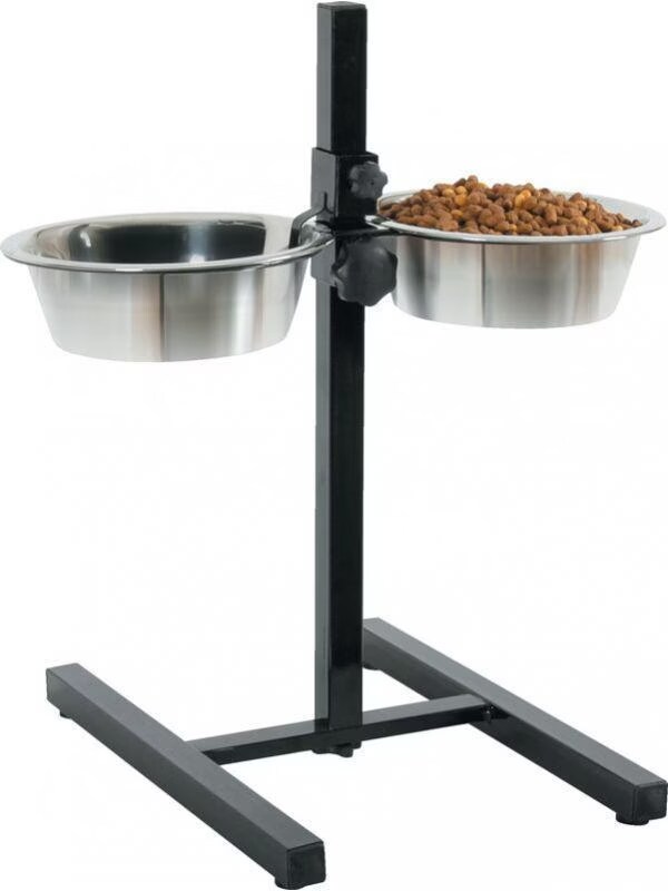 Zolux Mangeoire Réglable Avec Support Réglable 2 Bols D'alimentation