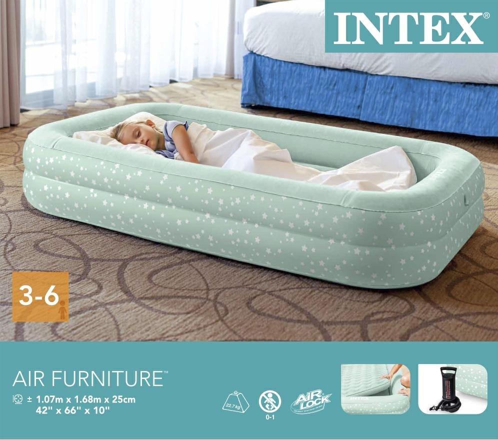 Intex travel cot bed clearance