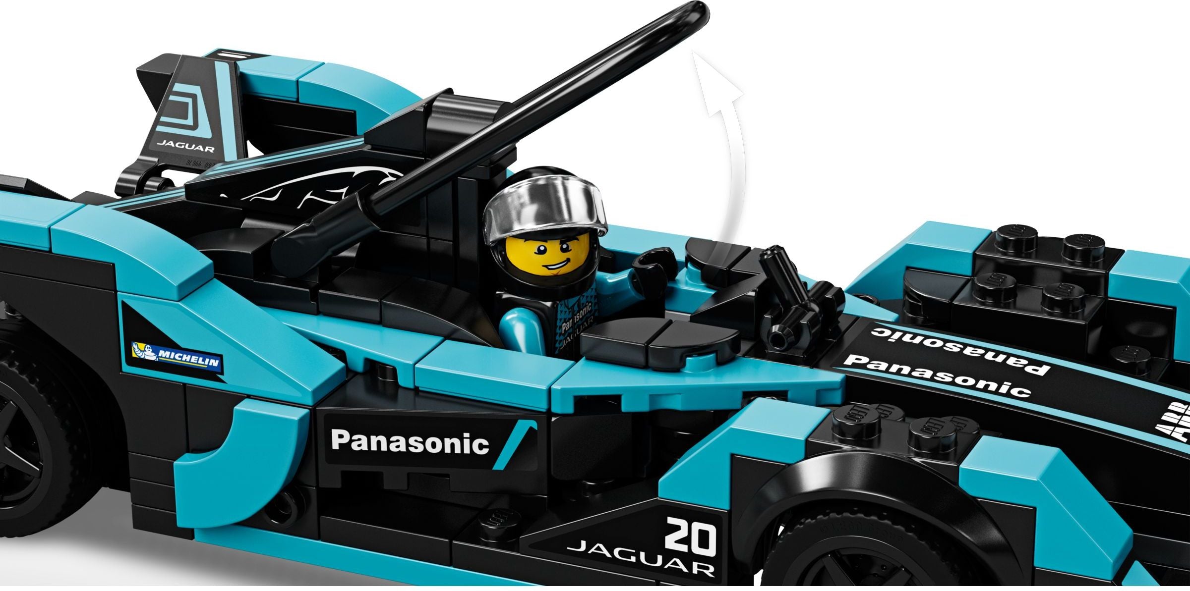 LEGO Formula E Panasonic Jaguar Racing GEN2 car Jaguar I PACE eTROPHY 76898 LEGO Speed Champions Galaxus