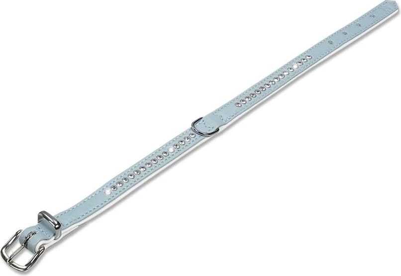 Nobby Collier Crystal une range (XS, S, Chien, Gnral), Collier + laisse