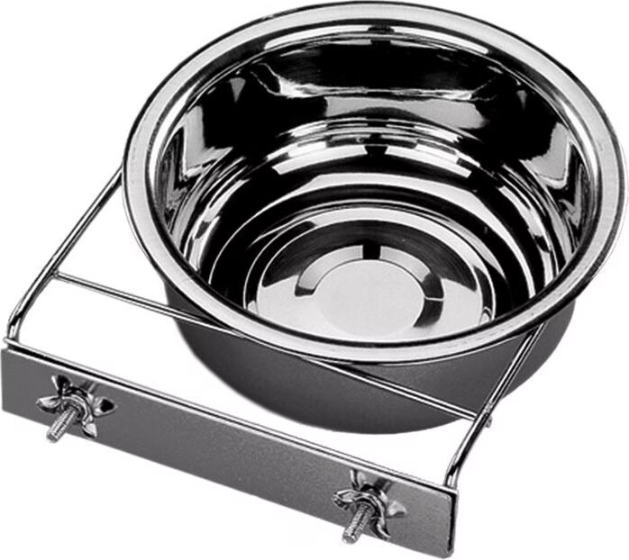 Meilleurs prix pour Nobby Ecuelle en acier inoxydable avec fixation (2l), Gamelle