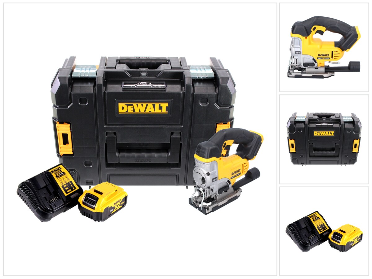 DeWalt DCS 331 P1 Akku Stichsäge 18 V + 1x Akku 5 0 Ah + Ladegerät + TSTAK (3000 min-1) Galaxus