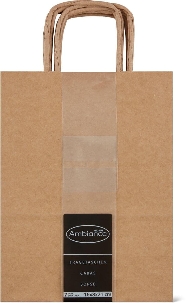 Migros Ambiance Geschenktragetasche (Geschenktüte 7 x) Galaxus
