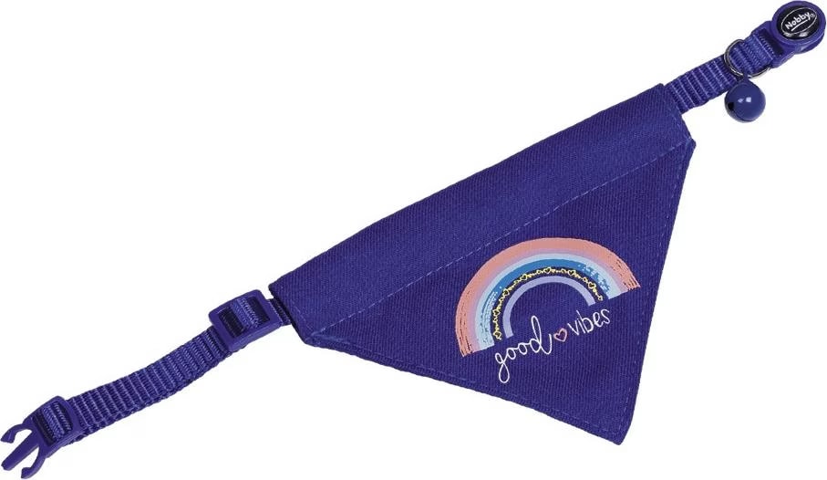 Comparer les prix de Nobby Collier chat avec foulard Good Vibes (Chat), Collier + laisse