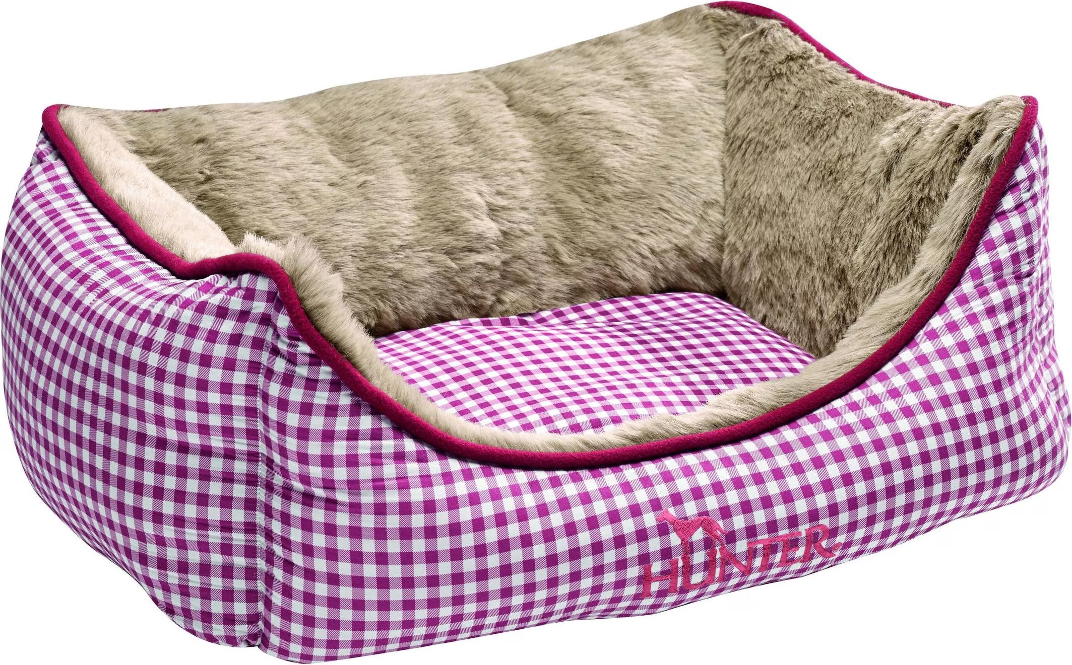 Meilleurs prix pour Hunter Canapé pour chien Astana en fausse fourrure (Chien), Panier pour chien + chat