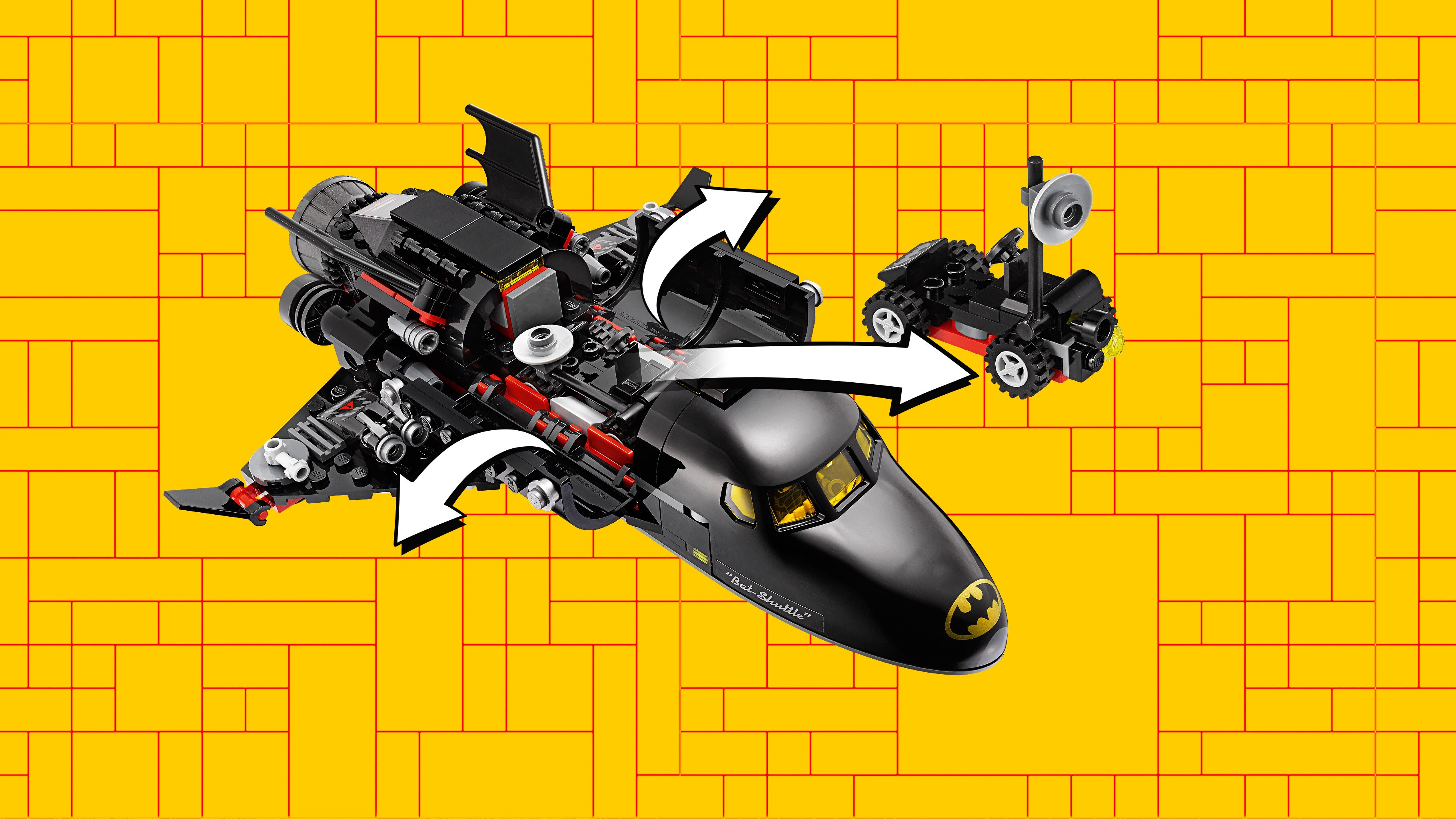 LEGO Batman Movie Bat Space Shuttle 70923 LEGO DC buy at Galaxus