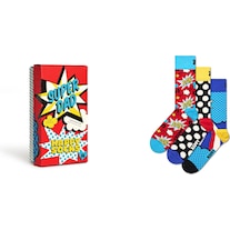 Happy Socks Father's Day Gift Set (3er Pack, 41 - 46)